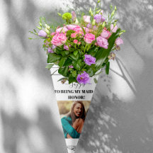 Tidningen Bridesmaid Bouquet Frieri Retro