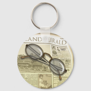 Tidningen Keychains Nyckelring