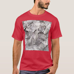 Tidningen Mönster T Shirt