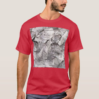 Tidningen Mönster T Shirt