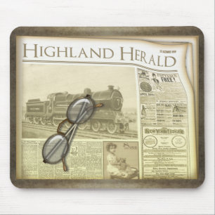 Tidningen Mousepad Musmatta