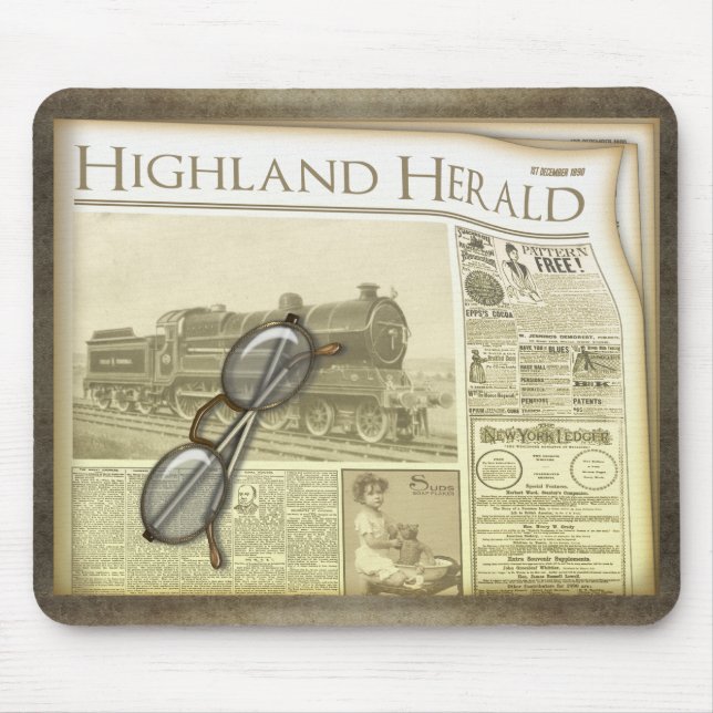 Tidningen Mousepad Musmatta (Framsidan)