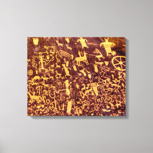 Tidningen Sten Indian Utah Canvastryck