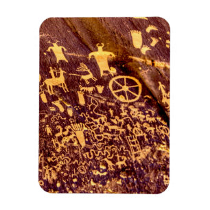 Tidningen Sten Indian Utah Magnet