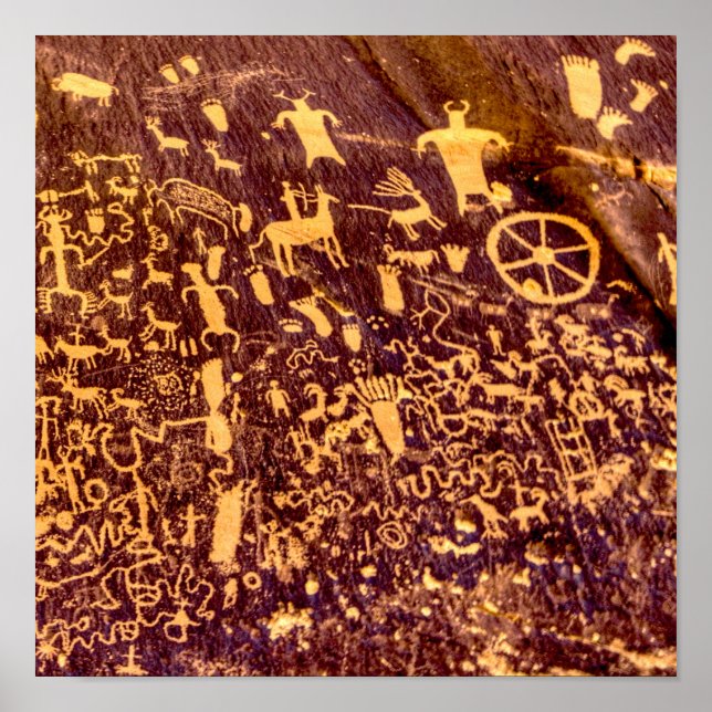 Tidningen Sten Indian Utah Poster (Framsidan)