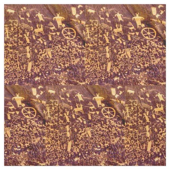 Tidningen Sten Indian Utah Tyg (Provkarta)