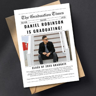 Tidningen Student Photo Snyggt Studenten 2024 Inbjudningar