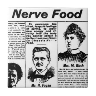 Tidningen Toronto people vintage Kakelplatta