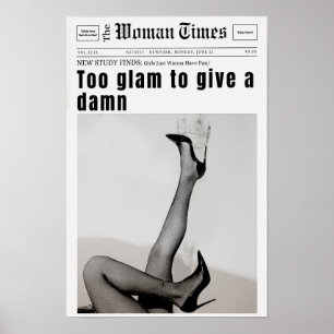 Tidningsartikel Poster, Trendigets väggkonst