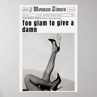 Tidningsartikel Poster, Trendigets väggkonst