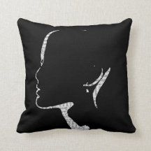 Tidningsartikel Skriv ut Mode Silhouette Art