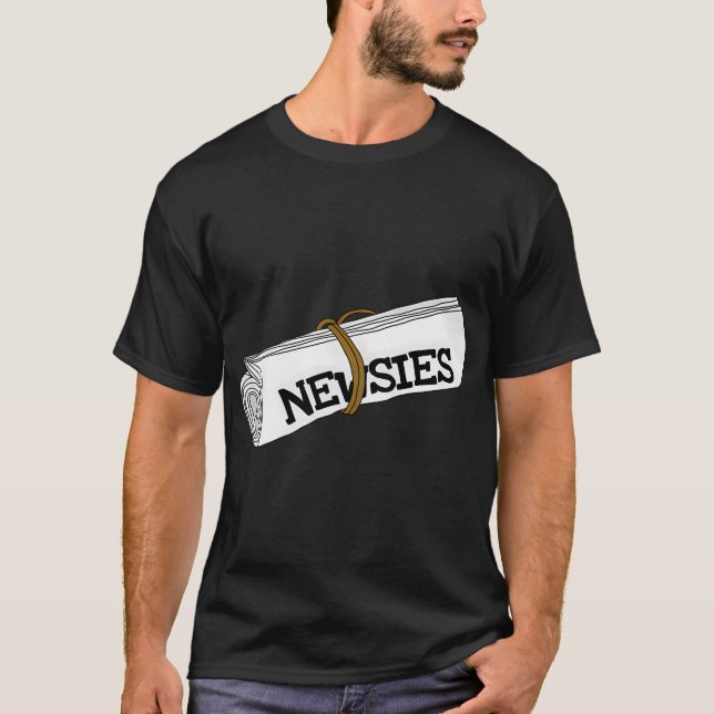 Tidningsförsäljare T Shirt (Framsida)