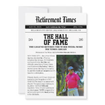 Tidningsgolf Pensionärsfest