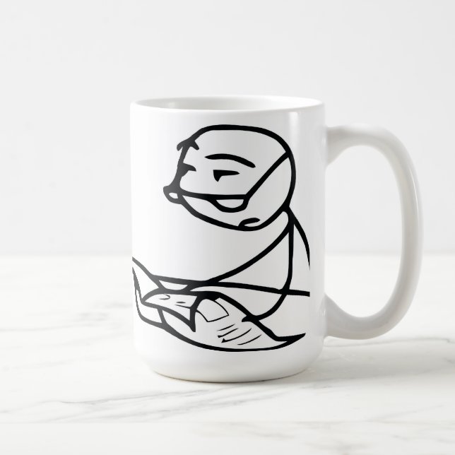 Tidningsgrabb Kaffemugg (Höger)