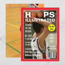 Tidningskändis basket födselsdagsfest foto