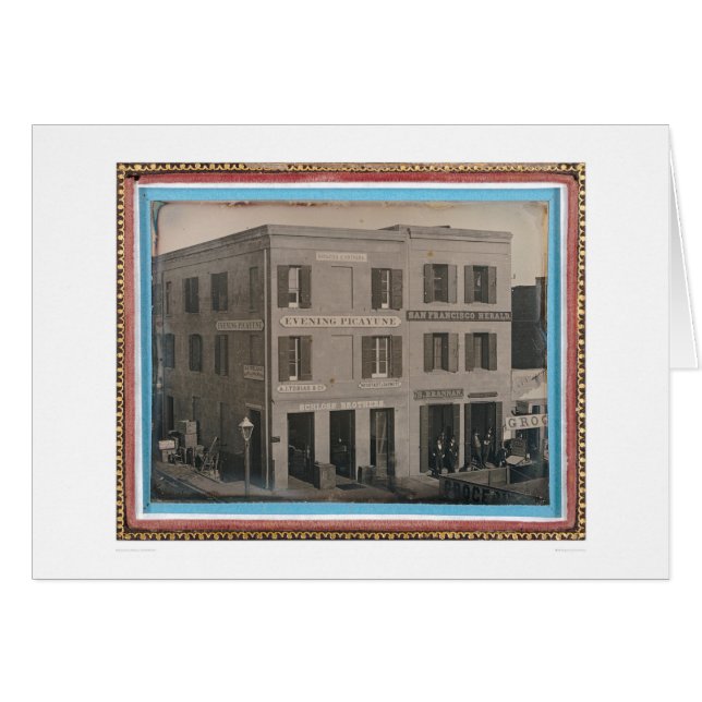 Tidningskontor…,  (40076) hälsningskort (Framsidan Horizontal)