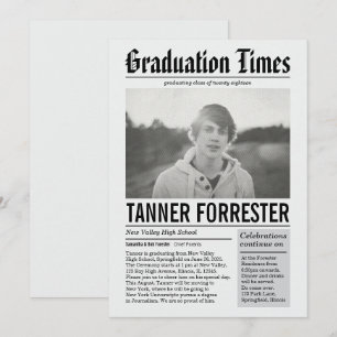 Tidningsmeddelande Studenten Inbjudningar