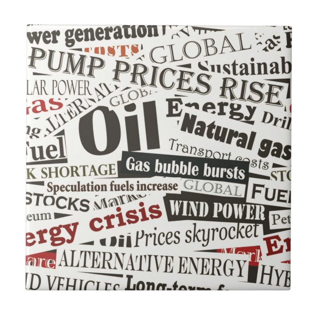 Tidningsmode Kakelplatta (Framsidan)