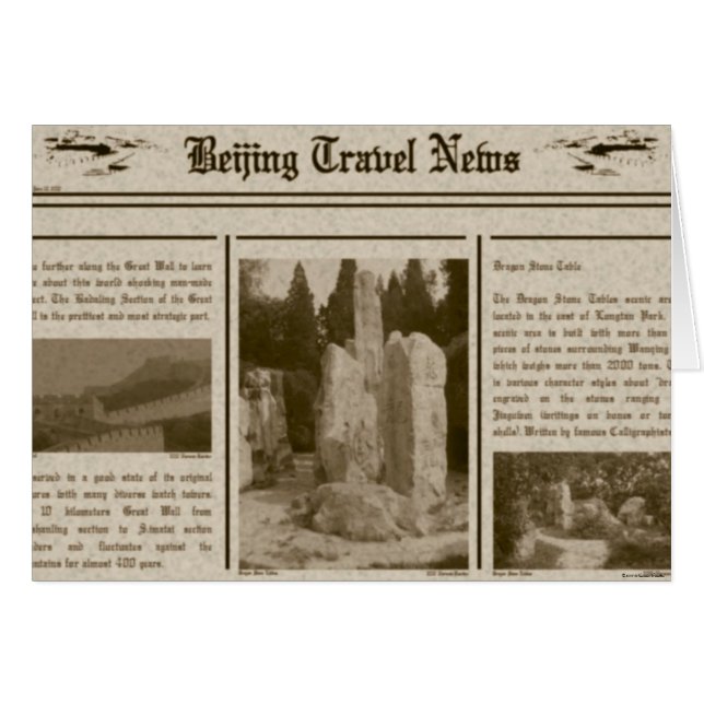 Tidningsportet Hälsningskort (Framsidan Horizontal)