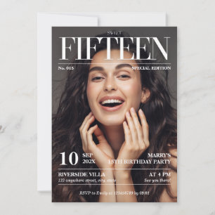 Tidningsredaktionell tidningstidning Svep 15 - fot Inbjudningar