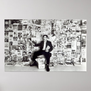 Tidningsrepresentant, c.1960 poster