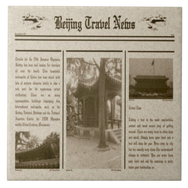 Tidningsruta Kakelplatta (Framsidan)