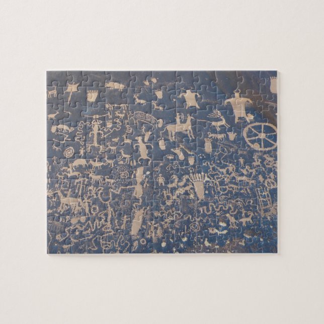 Tidningsstenvykort Pussel (Horisontell)