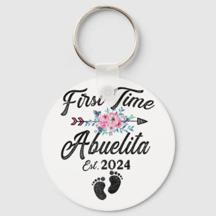 Tidpunkt Abuelita 2024 Mors dag snart till mormor Nyckelring