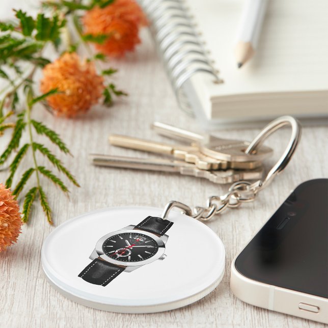 Tidpunkt för Snyggt av Luxury Black Chronograph Wa (Skapare uppladdad)