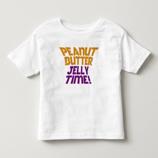 Tidpunkt för sylt av peanut smör tee shirt (Framsida)