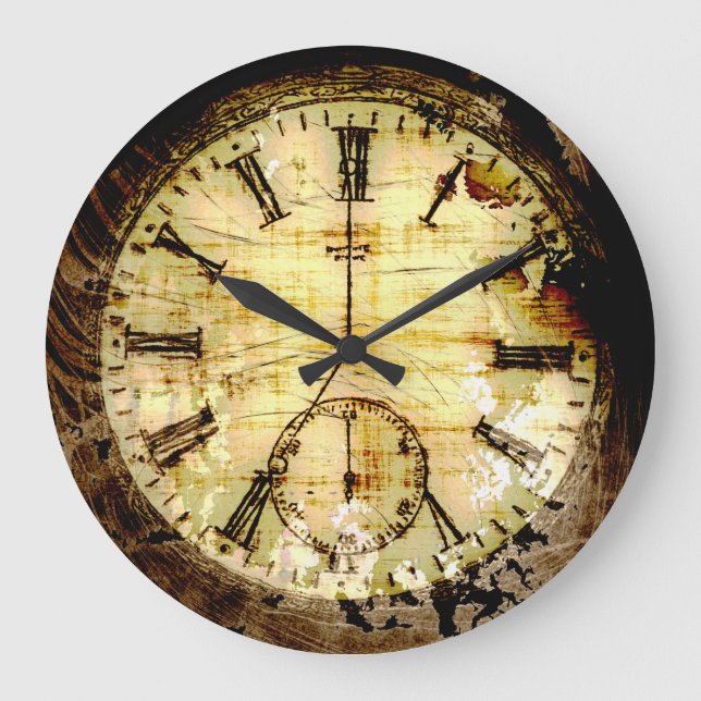Tidpunkt - Pocket Watch Stor Klocka (Framsida)