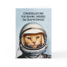 Tidpunkten sjunker 40:e födelsedagen