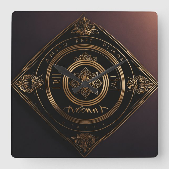 "Tidpunkter för Elegant: Insamlingen för Rikens de Fyrkantig Klocka (Framsida)