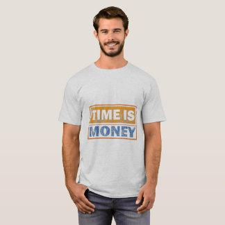Tids är Pengar Motiverande Herr T-Shirt