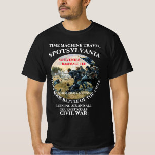 TIDSBATTLE FÖR RESOR MASKIN I SPOTSYLVANIA T SHIRT