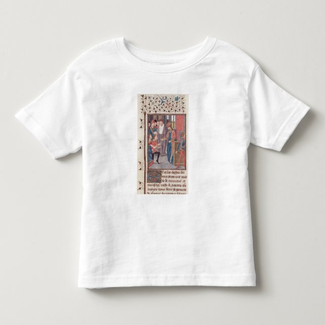 Tidsbeställning av två riddare t-shirt (Framsida)