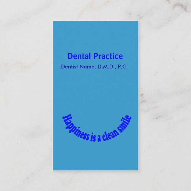 Tidsbeställning för tandläkareleendetypografi (Framsida)