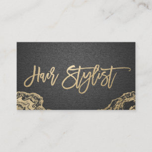 Tidsbeställning för typografi för hårstylist