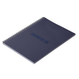 Tidsbeställningen noterar boken anteckningsbok med spiral