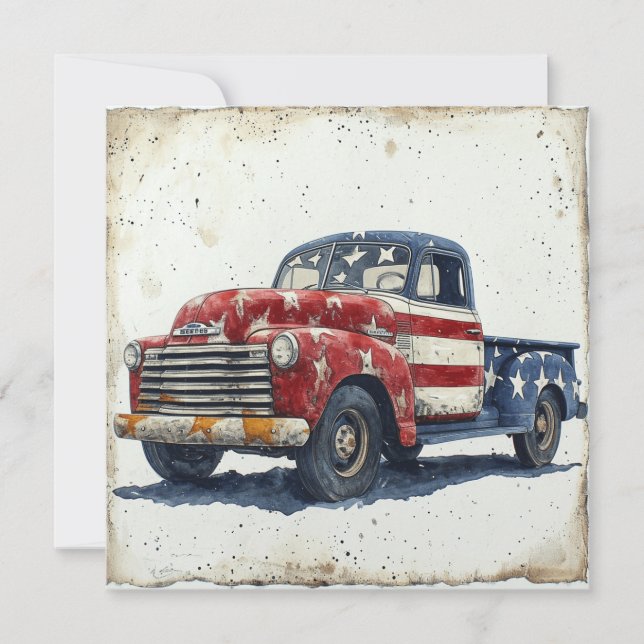 Tidsbestämd: Vintage Glory Julkort (Framsida)