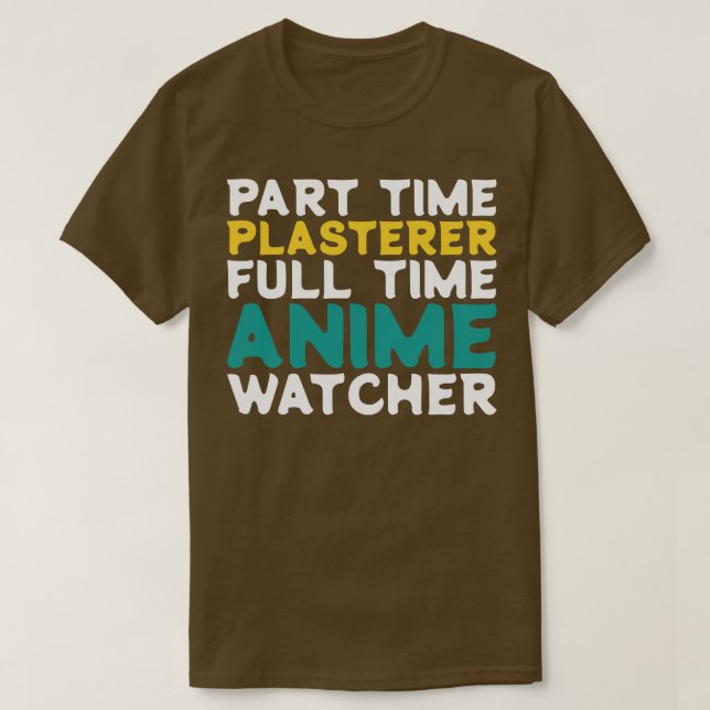 Tidsbevakning för Fullt av deltidsplanerare T Shirt (Design framsida)