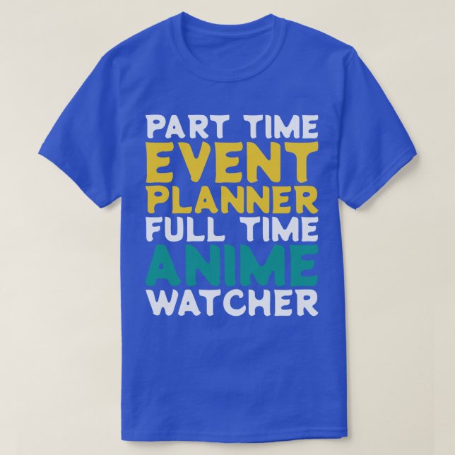 Tidsbevakning för Fullt av händelseplanering för d T Shirt (Design framsida)