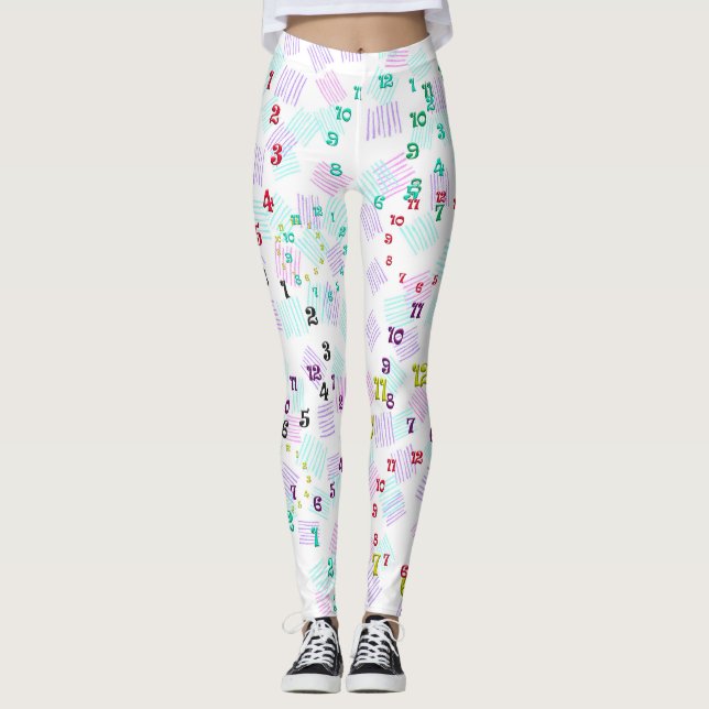 Tidsbindningar Leggings (Framsida)
