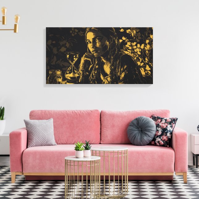 Tidsbördan Canvastryck (Insitu (Vardagsrum))