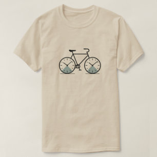 Tidscykel - minimalistisk cykellåda T-Shirt