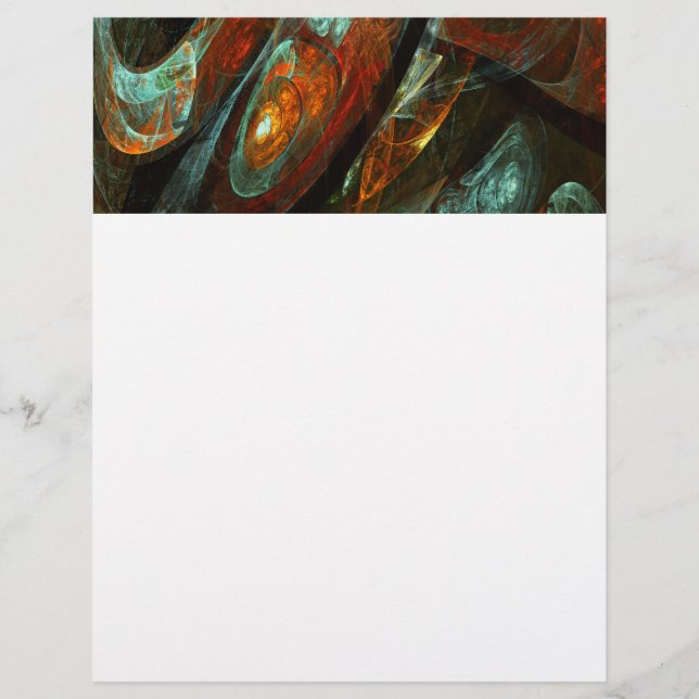 Tidsdelad Abstrakt Art (Framsida)