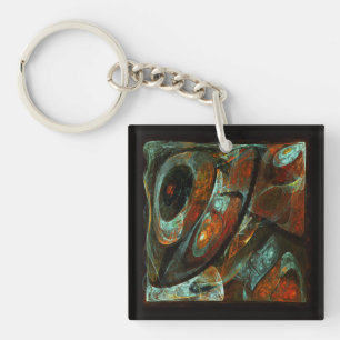 Tidsdelad Abstrakt Art