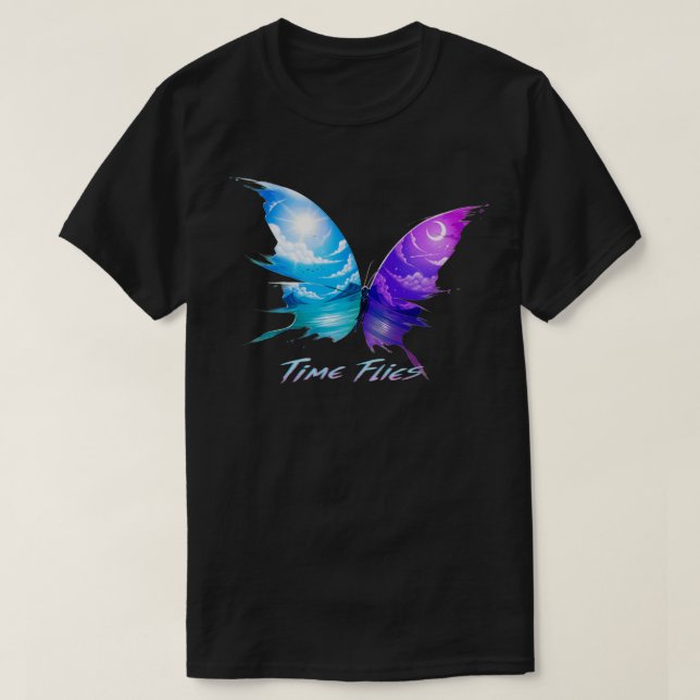 Tidsflykt T Shirt (Design framsida)