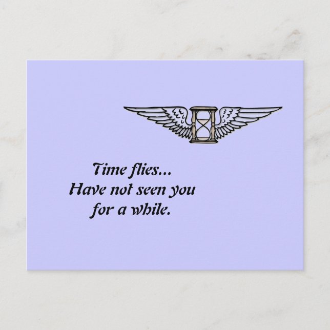 Tidsflykt Vykort (Framsida)