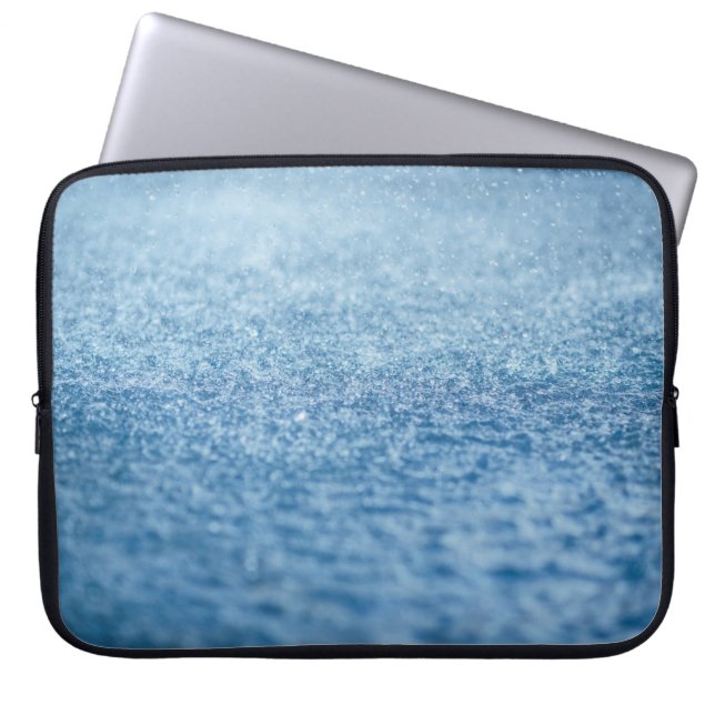 Tidsfördröjd fotografi av regn laptop fodral (Framsidan)